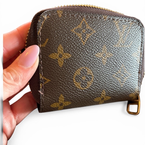 Monogram Mini Zip Coin Purse - Picture 3 of 5